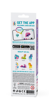 HEY CLAY Modeling Clay Unicorn Brighty 3pc 30137E