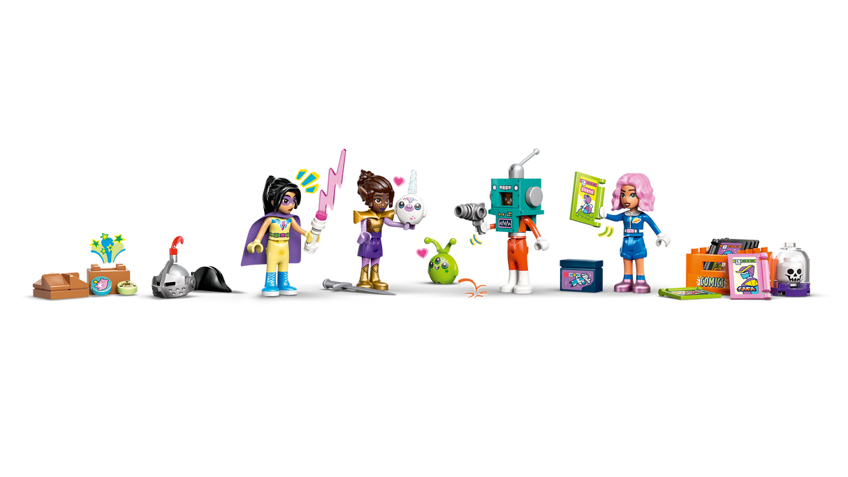 LEGO Friends Comic Book and Game Store 42674L