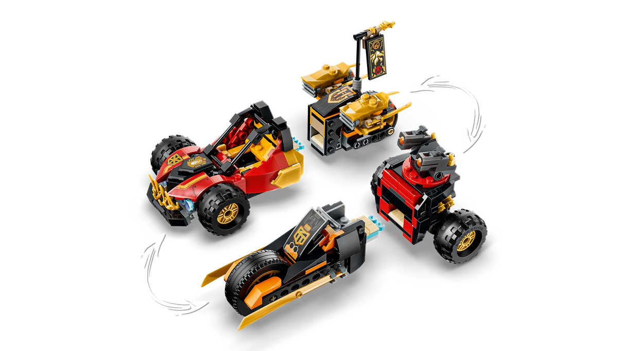 LEGO Ninjago Kai and Cole’s Combiner Vehicles 71864L