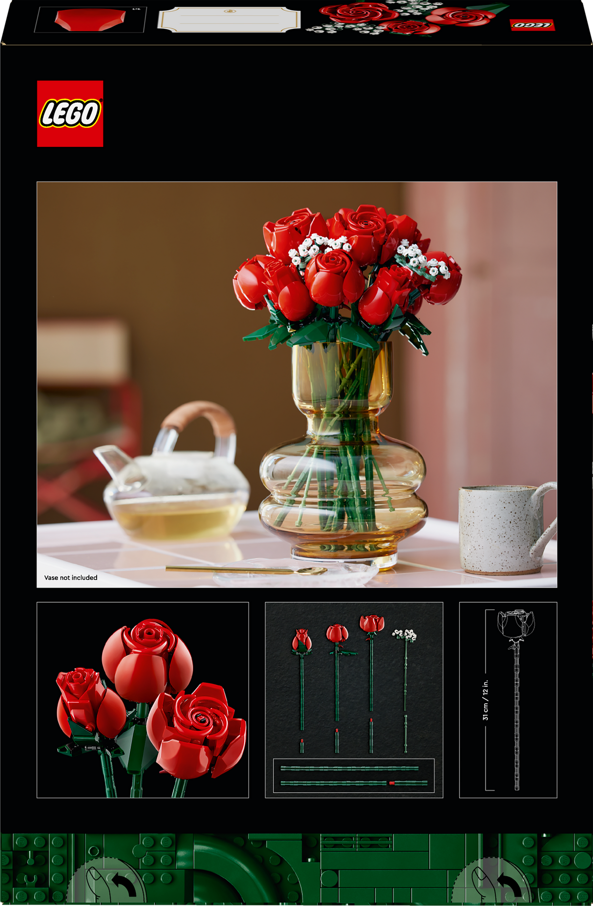 LEGO Botanical Collection Bouquet of Roses 10328L