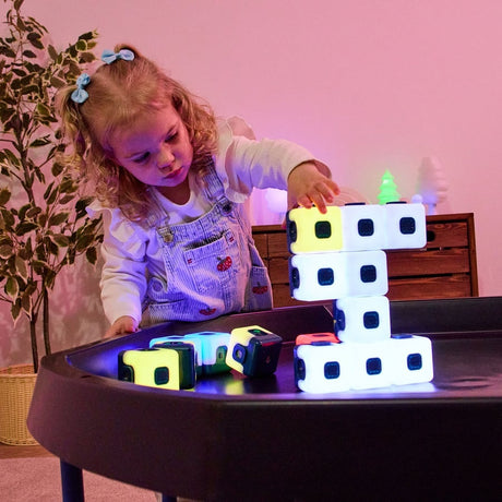 TTS Glow Sequencing Cubes EL47499B