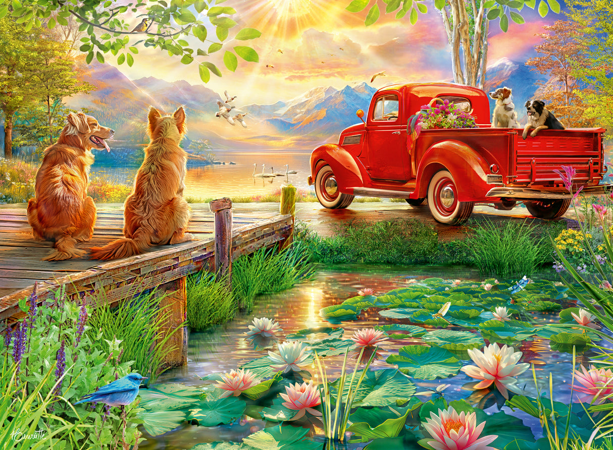 Ravensburger Puzzle 500 Pieces: Summer Love 12001847V