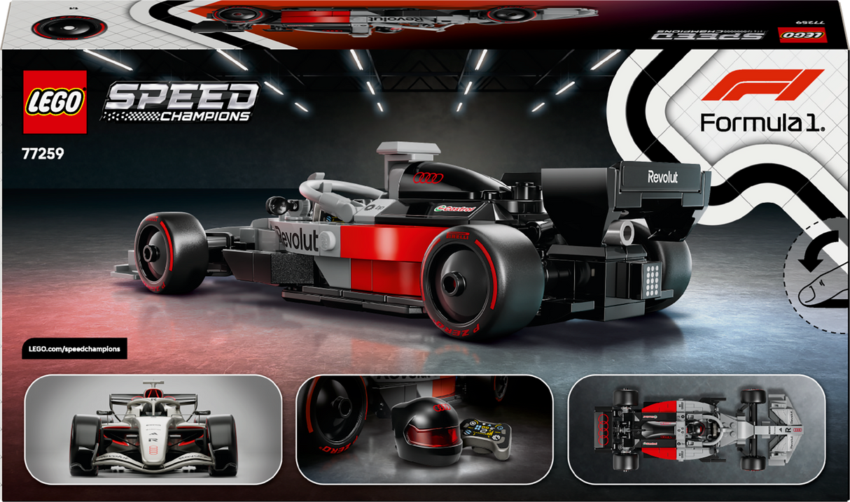 LEGO Speed Champions Audi Revolut F1 Team R26 Race Car 77259L