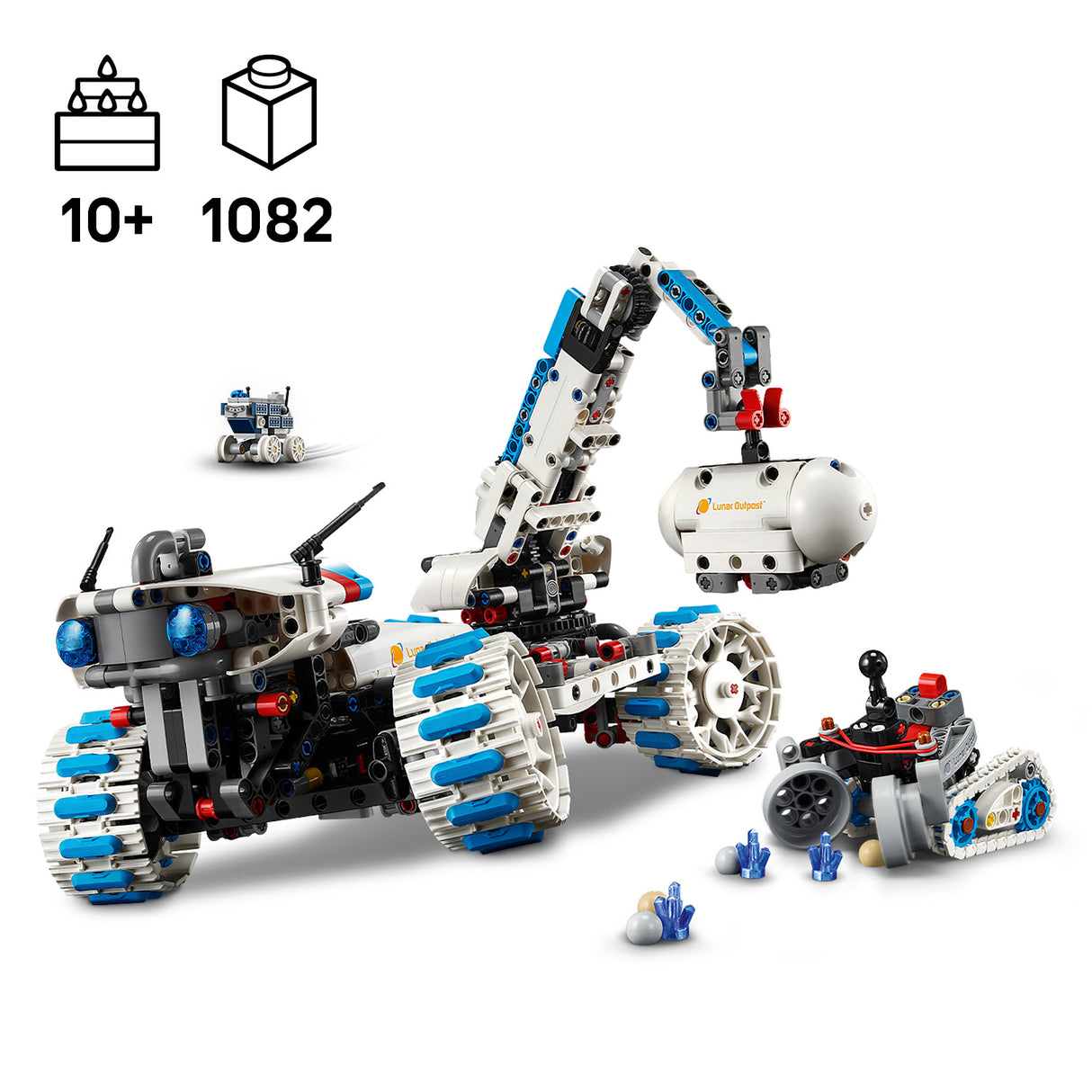 LEGO Technic Lunar Outpost Moon Rover Space Vehicle 42211L