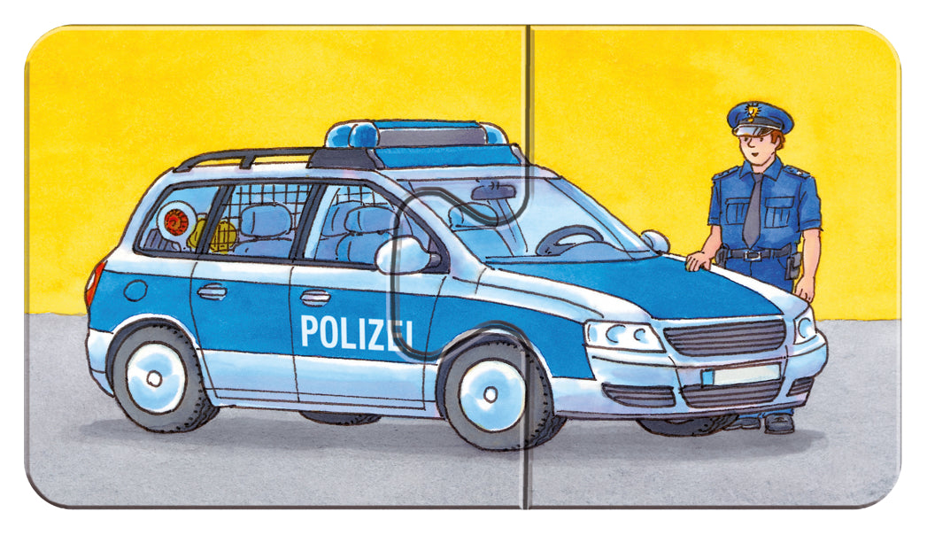 Ravensburger My First Puzzle 9x2 pc Commercial vehicles 073320V