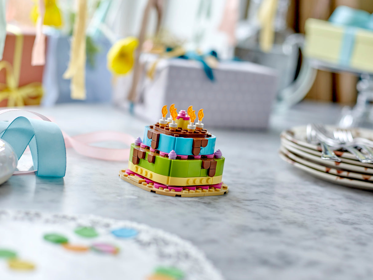 LEGO Iconic Birthday Party Cake 40815L
