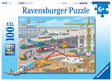 Ravensburger Puzzle 100 pc Constructionsite at the Airport 106240V