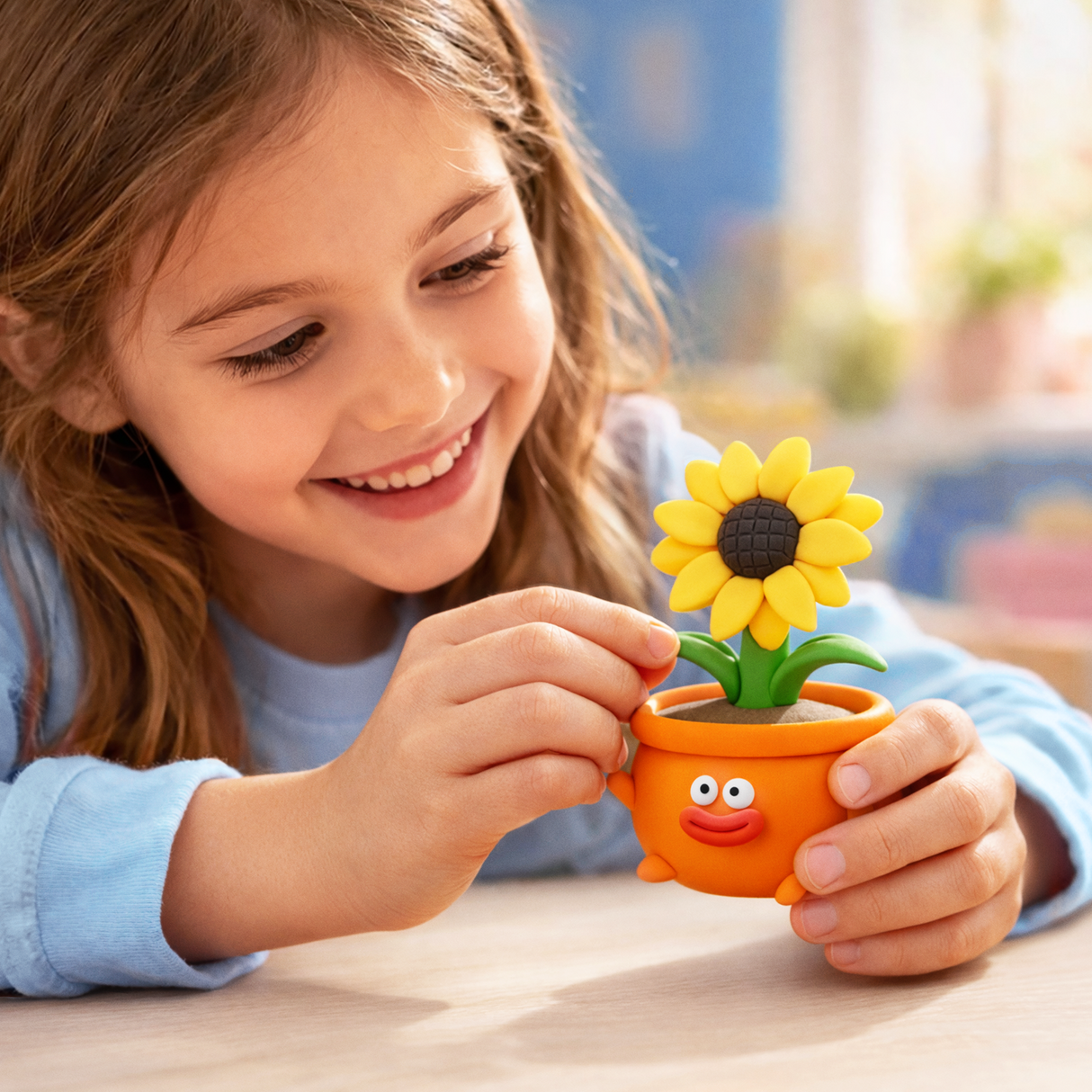 HEY CLAY Modeling Clay 15 Pieces: Plant Friends 15034E