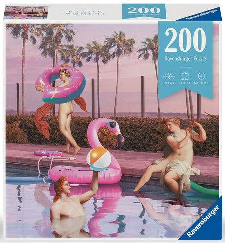 Ravensburger puzzle 200 pc Aphrodite Pool Party 12000768V