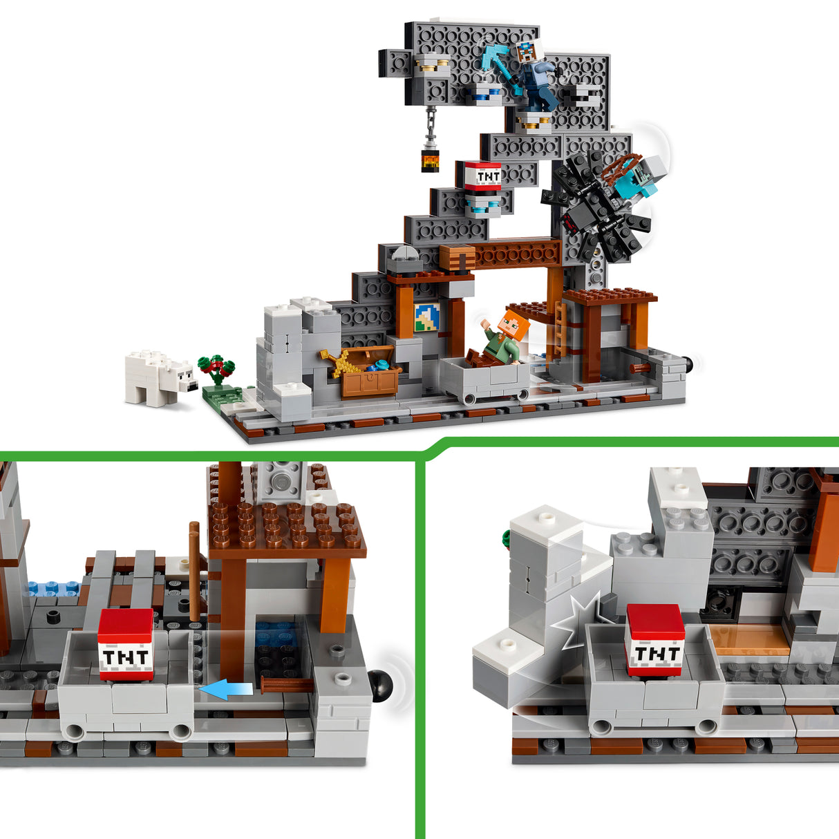 LEGO Minecraft The Pickaxe Mine
 21277L