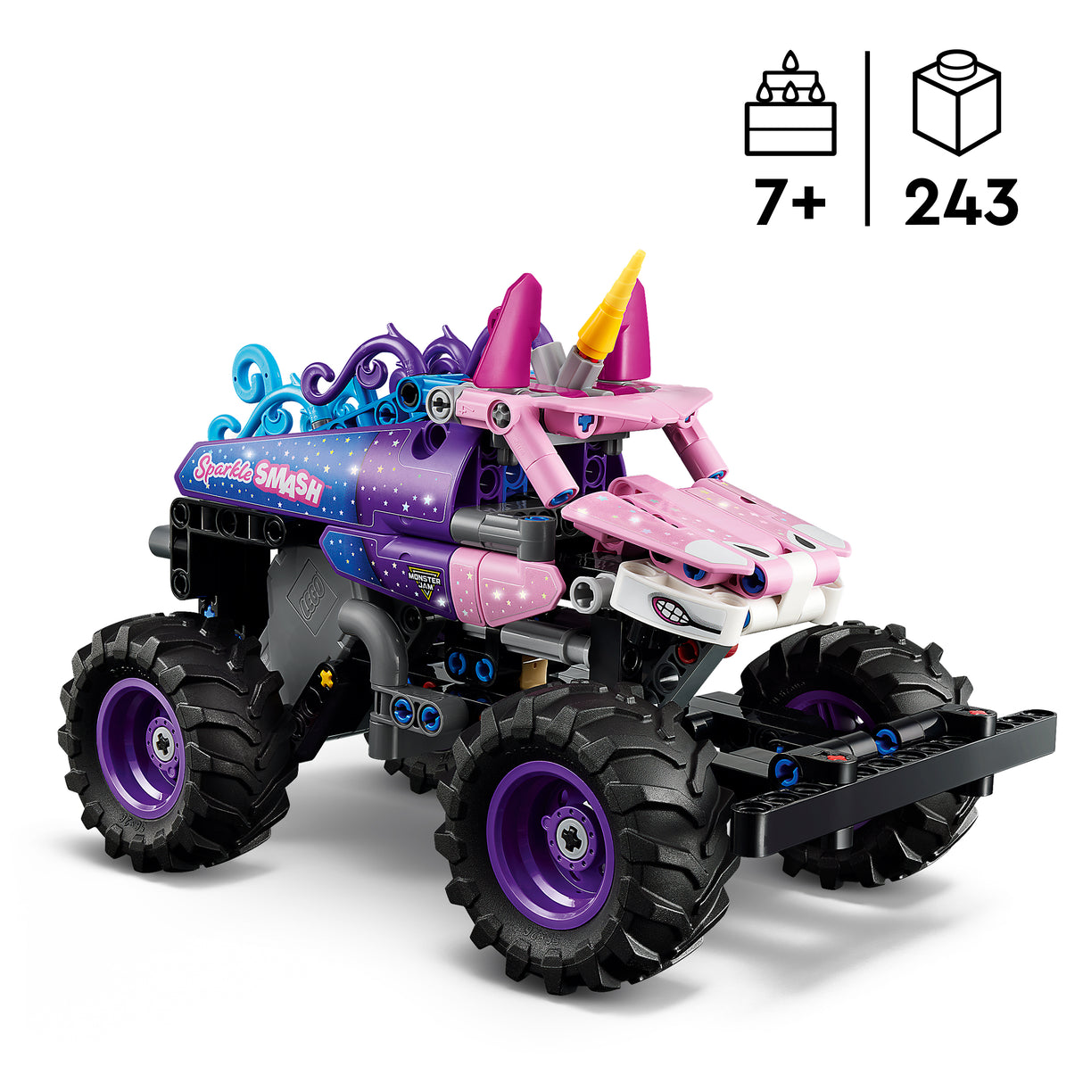LEGO Technic Monster Jam  Sparkle Smash Pull-Back 42220L