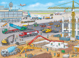 Ravensburger Puzzle 100 pc Constructionsite at the Airport 106240V