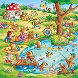 Ravensburger Puzzle 3x49 pc Holidays in the Countryside 052493V