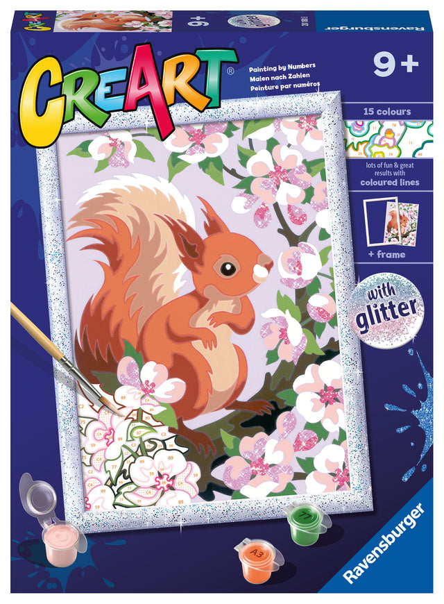 
Ravensburger Paint by Numbers Spring Squirrel 201808V
