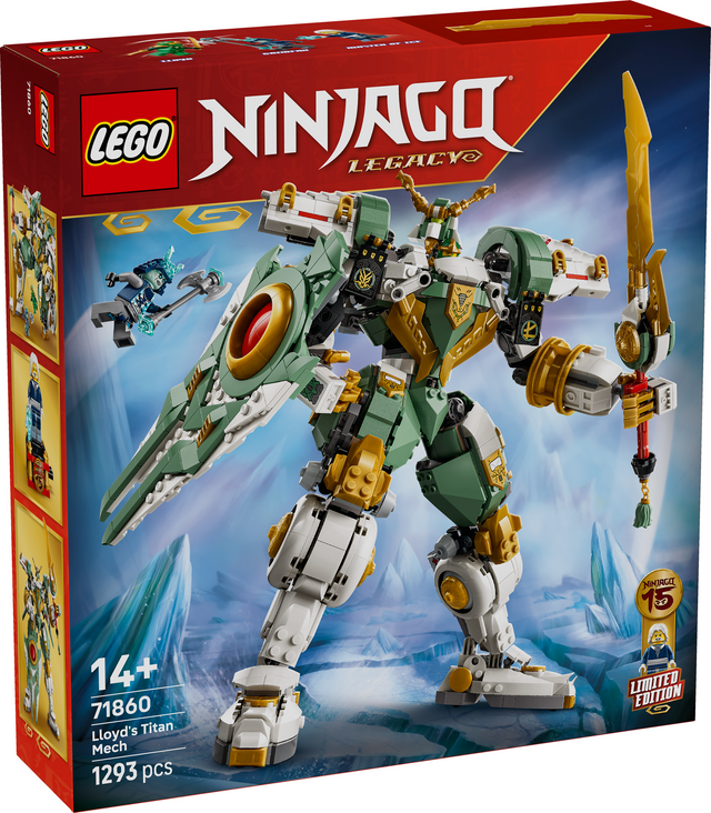 LEGO Ninjago Lloyd's Titan Mech 15th Anniversary 71860L