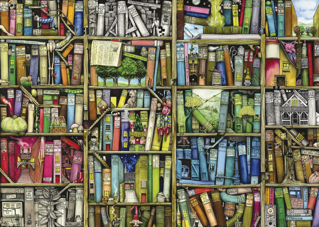 Ravensburger Puzzle 1000 pc Strange Bookstore 12000299V