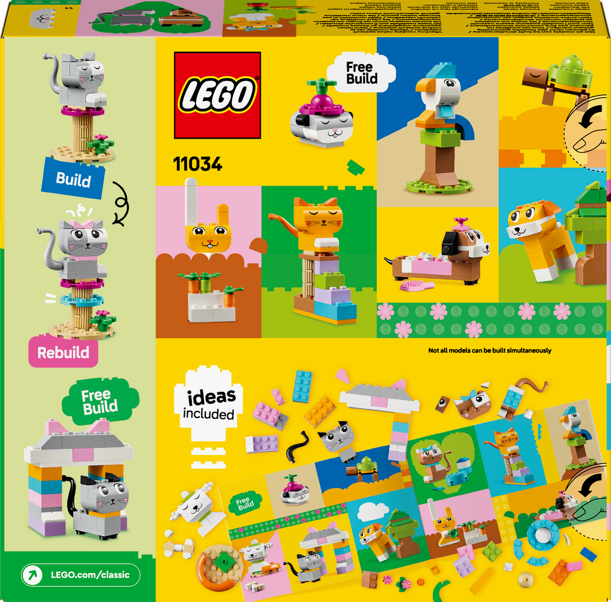 LEGO Classic Creative Pets 11034L
