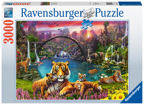Ravensburger Puzzle 3000 pc Tiger in Paradise Lagoon
 167197V