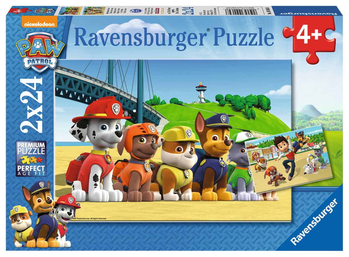 Ravensburger Puzzle 2x24 pc Paw Patrol  090648V