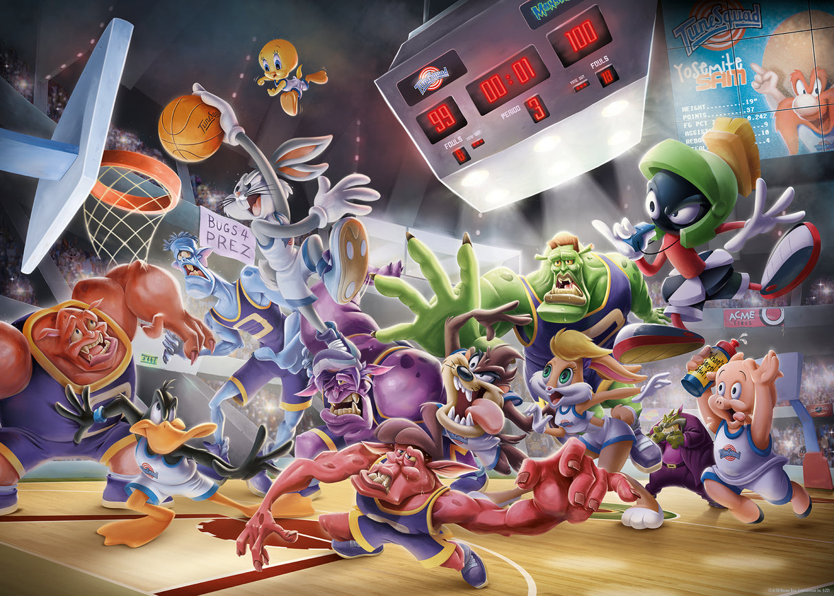 Ravensburger Puzzle 1000 pc Space Jam 169238V