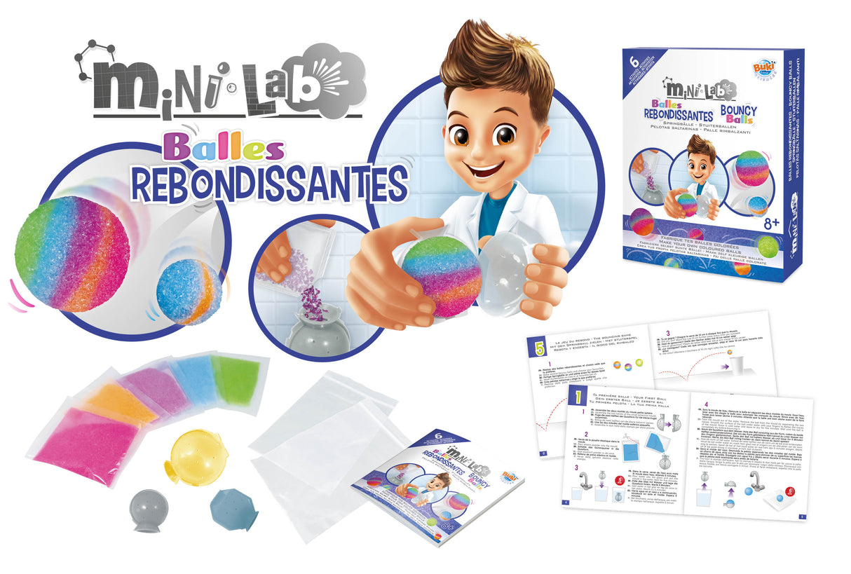 Buki Mini Lab Bouncy Ball 3009I