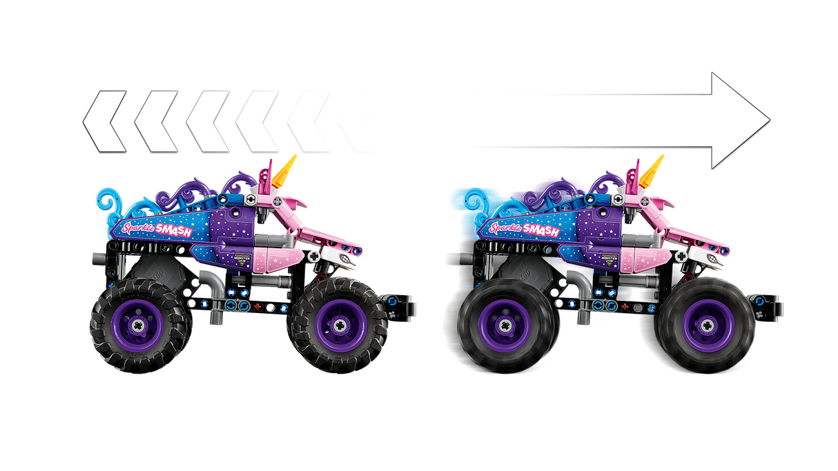 LEGO Technic Monster Jam  Sparkle Smash Pull-Back 42220L