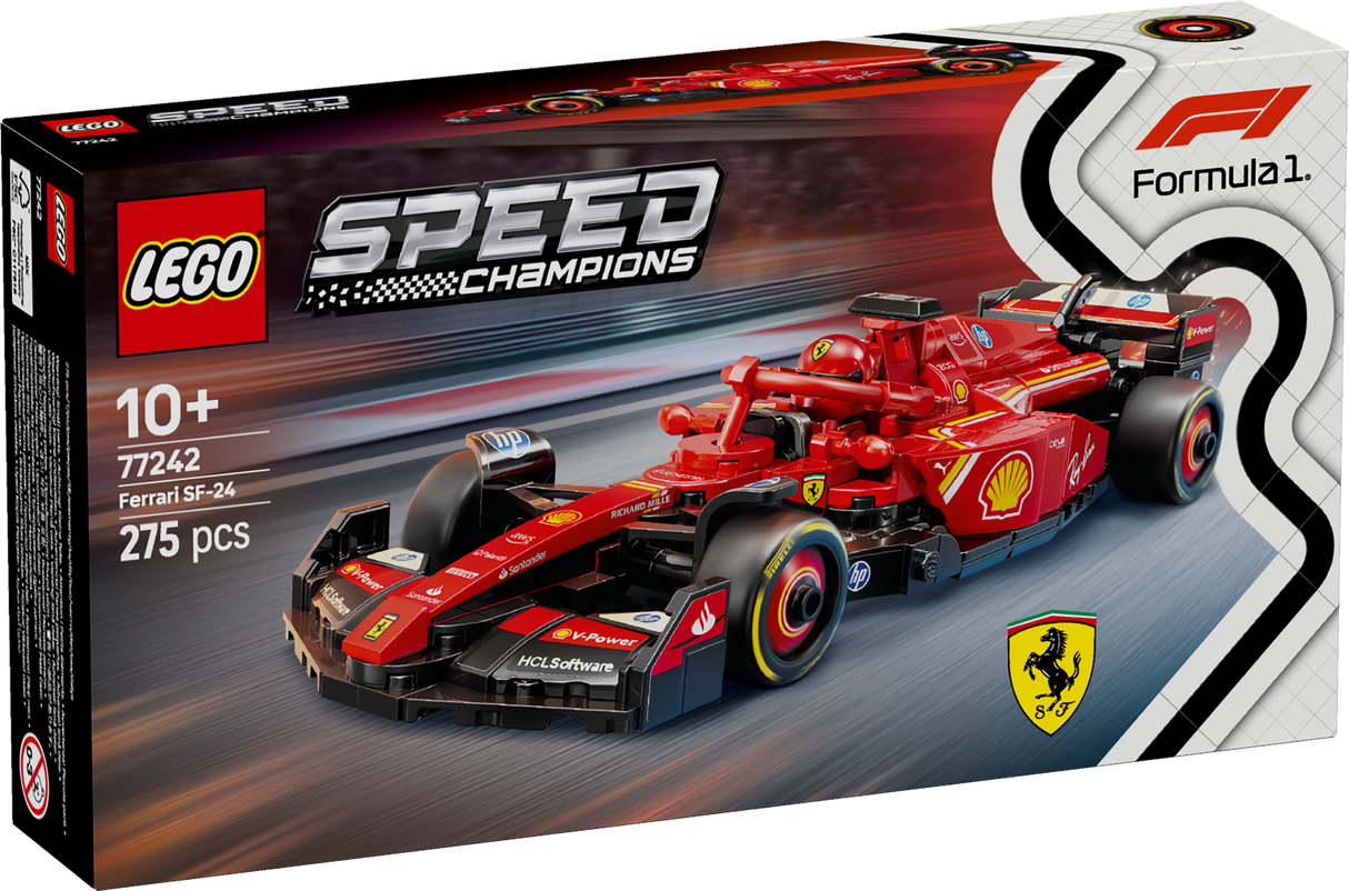 LEGO Speed Champions Ferrari SF-24 F1 Race Car 77242L