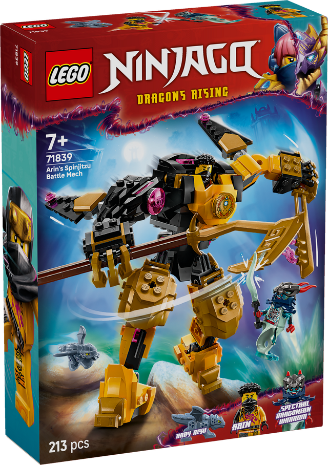 LEGO Ninjago Arin's Spinjitzu Battle Mech 71839L