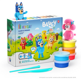 HEY CLAY Modeling Clay 15 Pieces: Bluey & Friends 15031E