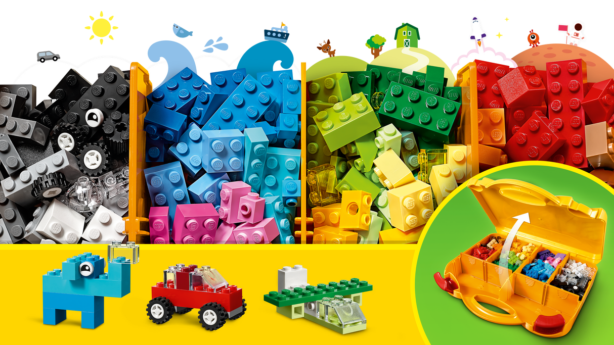 LEGO Classic Creative Suitcase 10713L