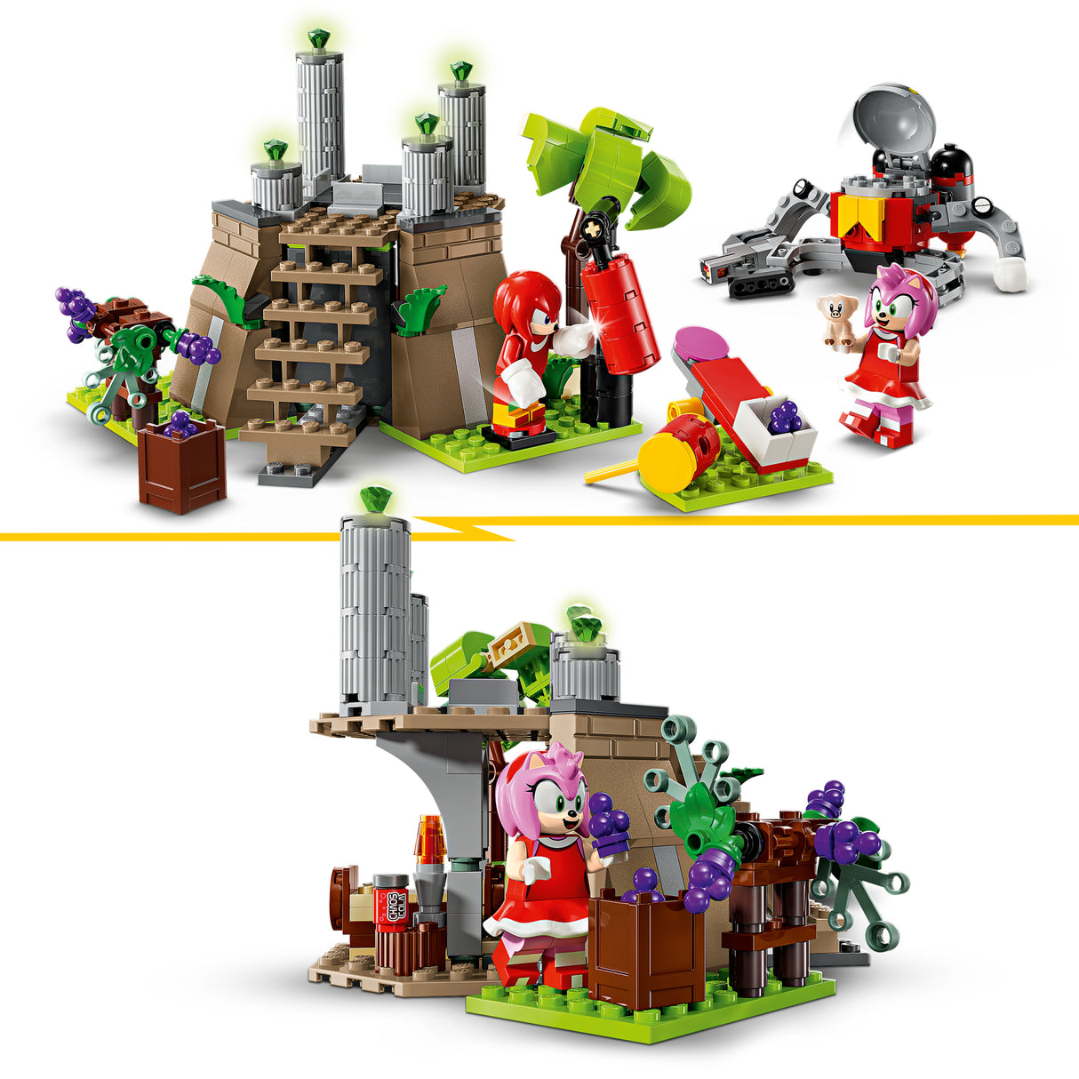 LEGO Sonic the Hedgehog Knuckles and the Master Emerald Shrine 76998L