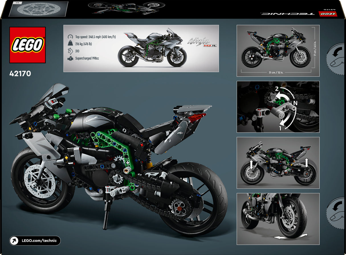 LEGO Technic Kawasaki Ninja H2R Motorcycle 42170L