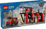 LEGO City Fire Station with Fire Engine 60414L