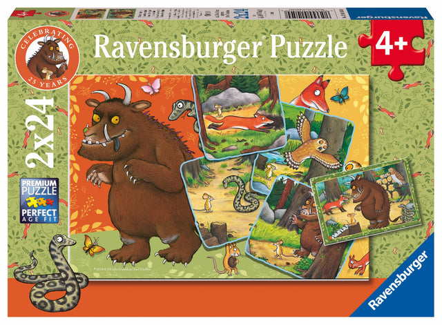 Ravensburger Puzzle 2x24 Pieces: Forest Dwellers 12001050V