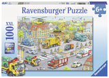 Ravensburger Puzzle 100 pc Vehicles in the City 105588V