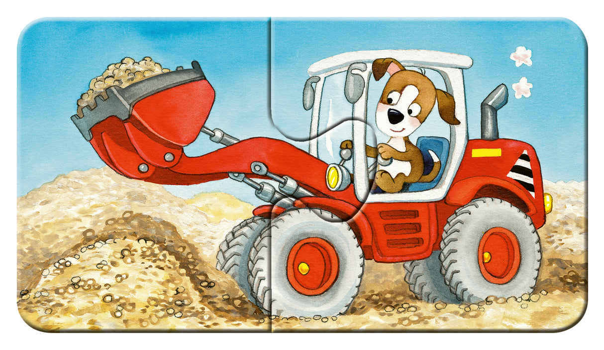 Ravensburger My First Puzzle 9x2 pc Construction 030743V