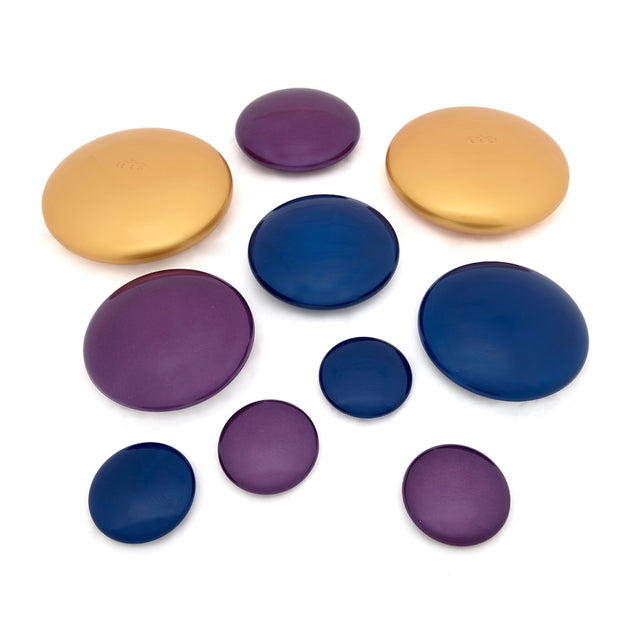 TTS Metallic Stacking Pebble Collection 10pk EY04676B