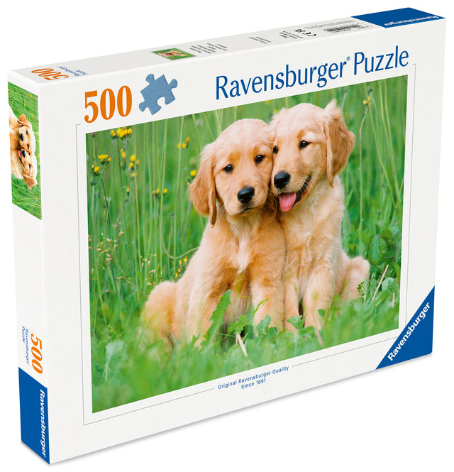 Ravensburger Puzzle 500 Pieces: The Golden Retrievers 12001902V