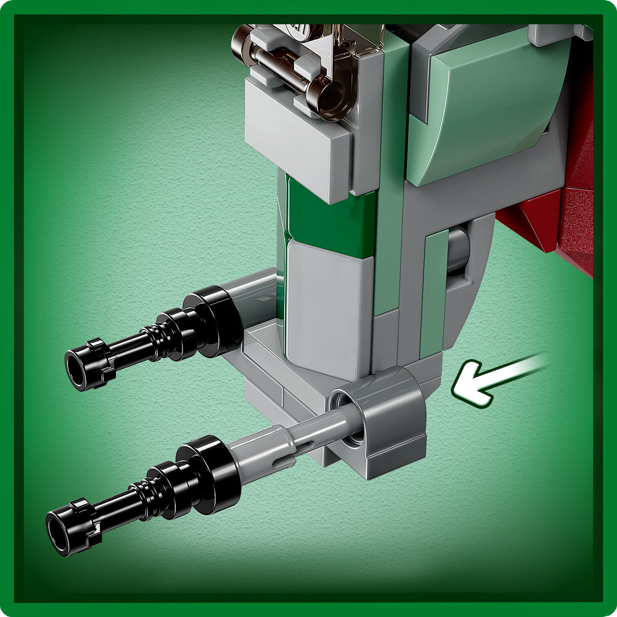LEGO Star Wars Boba Fett's Starship Microfighter 75344L