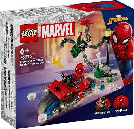 LEGO Super Heroes Motorcycle Chase: Spider-Man vs. Doc Ock 76275L