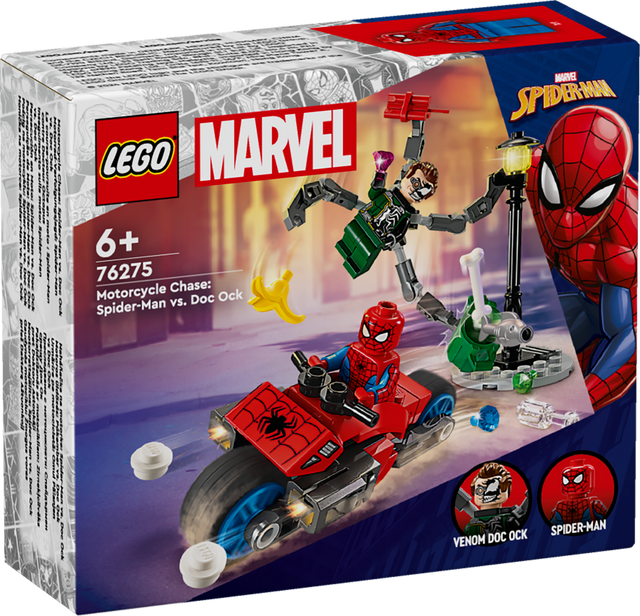 LEGO Super Heroes Motorcycle Chase: Spider-Man vs. Doc Ock 76275L