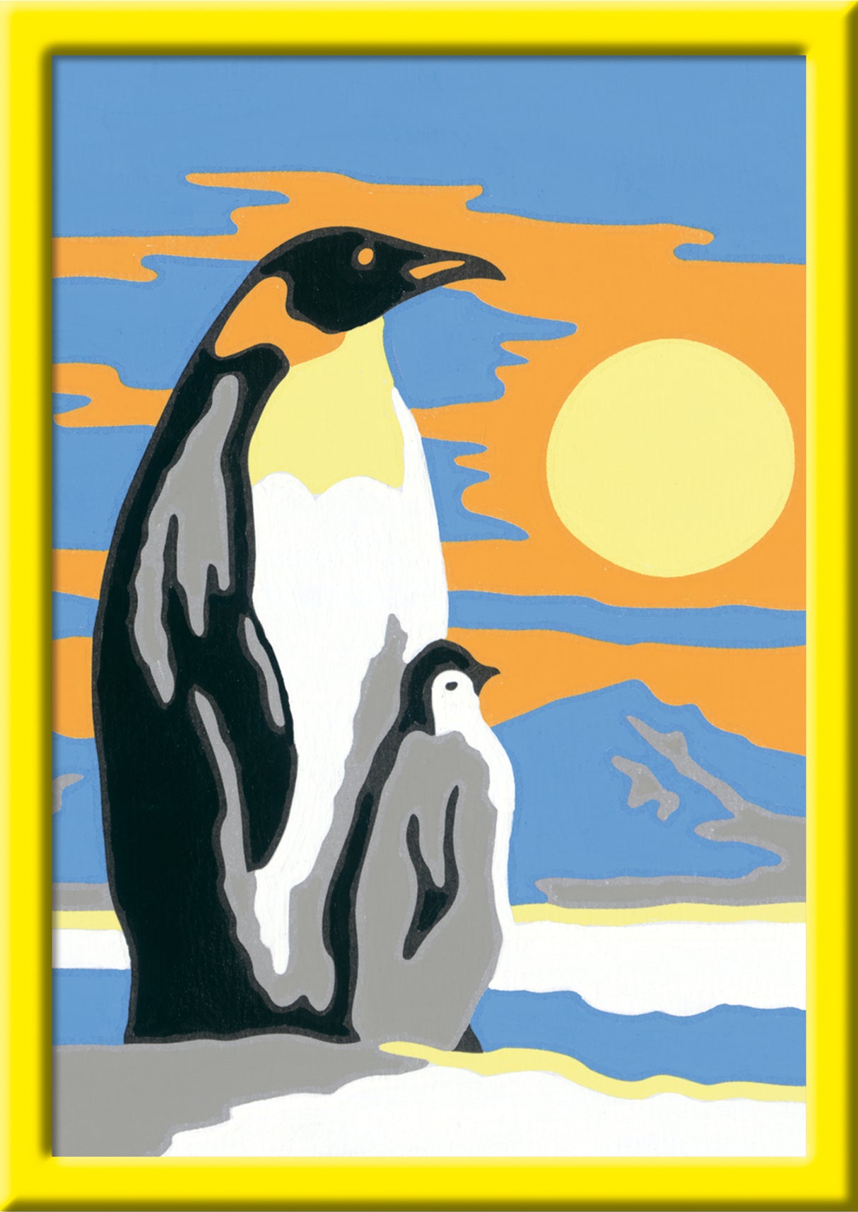 Ravensburger Paint by Numbers Penguin Family 202096V