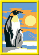 Ravensburger Paint by Numbers Penguin Family 202096V