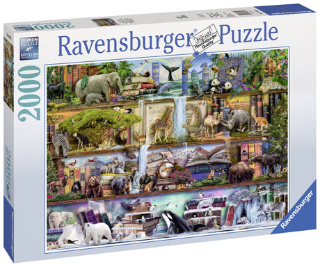 Ravensburger Puzzle 2000 pc Animal Kingdom 166527V