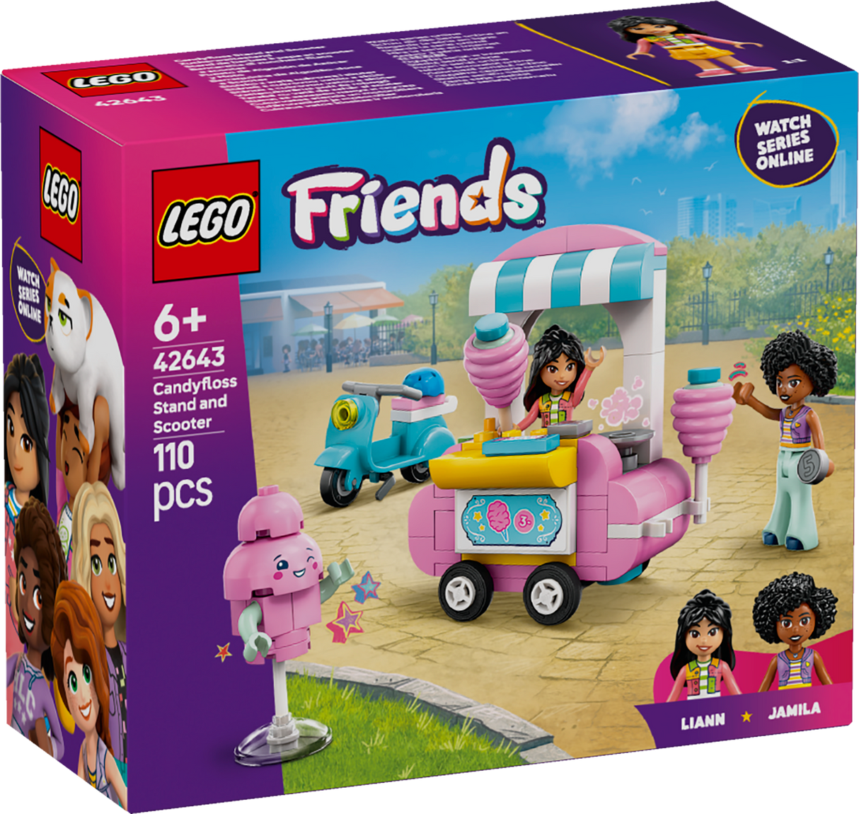 LEGO Friends Candyfloss Stand and Scooter 42643L