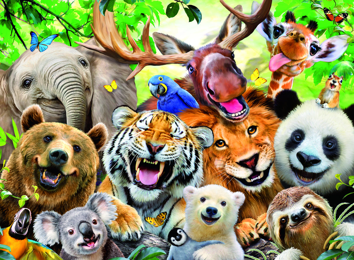 
Ravensburger Puzzle 300 pc Exotic Animal Selfie 133543V