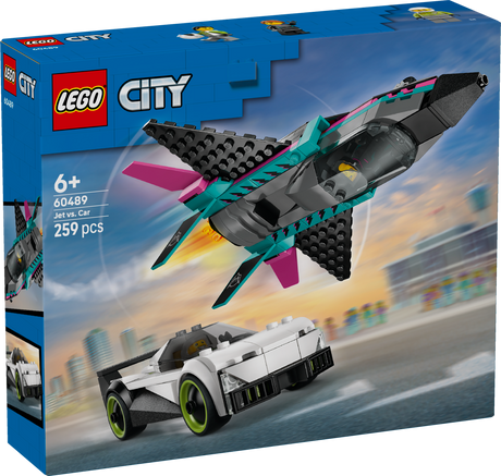 LEGO City Jet vs. Car 60489L