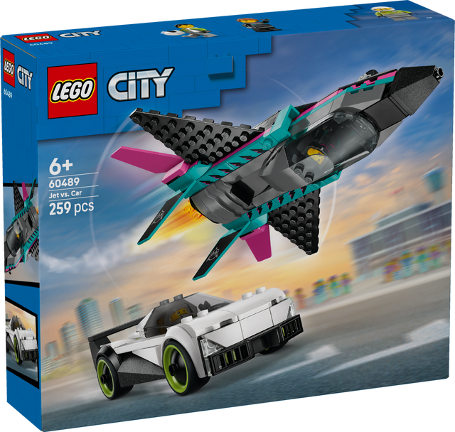 LEGO City Jet vs. Car 60489L