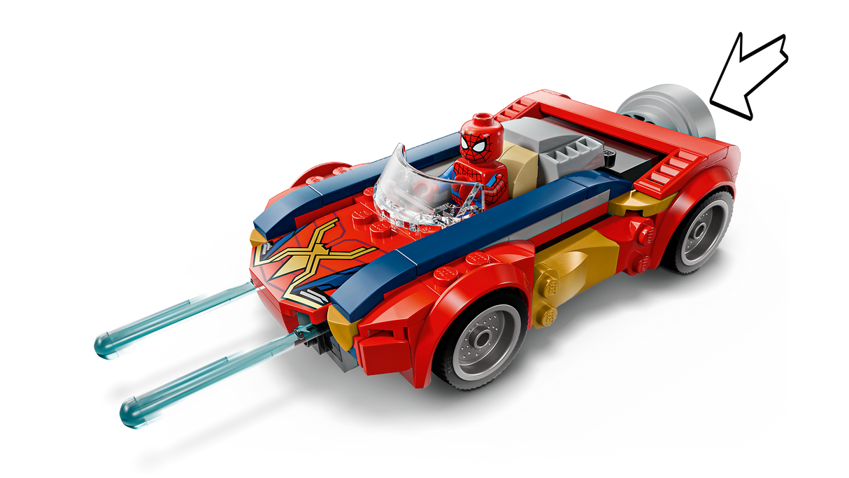 LEGO Super Heroes Spider-Man Car vs. Venomized Wolverine 76336L