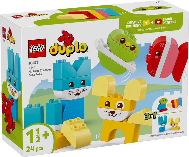 LEGO DUPLO 3 in 1 Creative Cute Pets 10477L